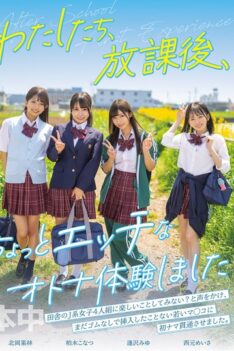 [HMN-754] [DECENSORED] We had a slightly naughty adult experience after school. Aizawa Miyu, Nishimoto Meisa, Kitaoka Karin, Kashiwagi Konatsu